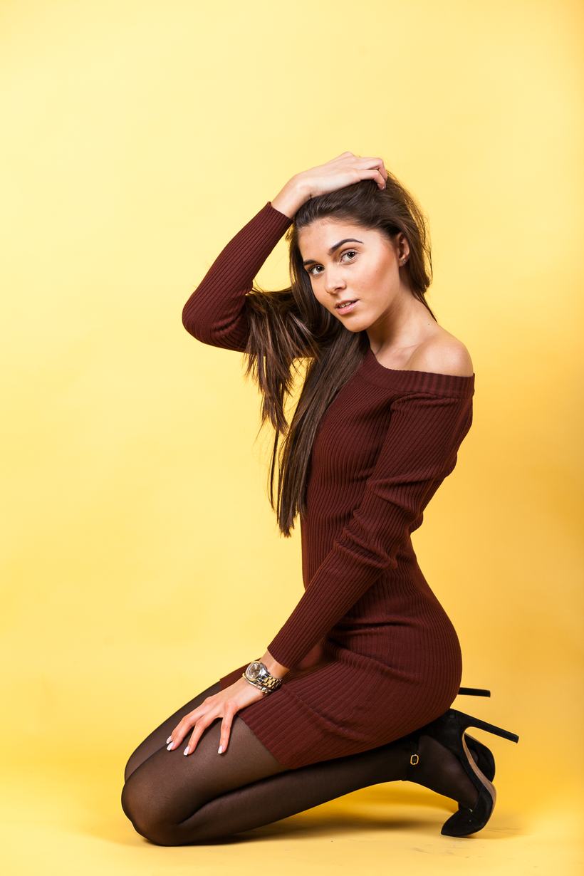 Model portfolio portrait
